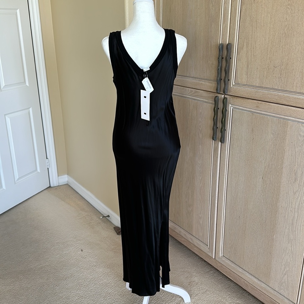 NWT DKNY Black Silk Dress - Picture 5 of 9